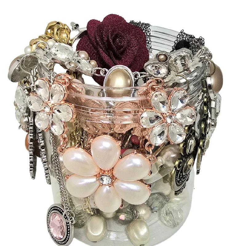 Mystery Jewelry Jar Watches - Tajemnicze pudełko na biżuterię, niespodzianka, vintage,