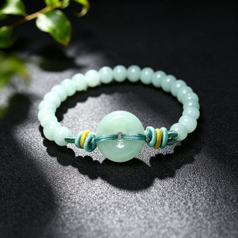 Charm Bracelet Beads - Naturalny prawdziwy szmaragd, niebieska woda, koraliki