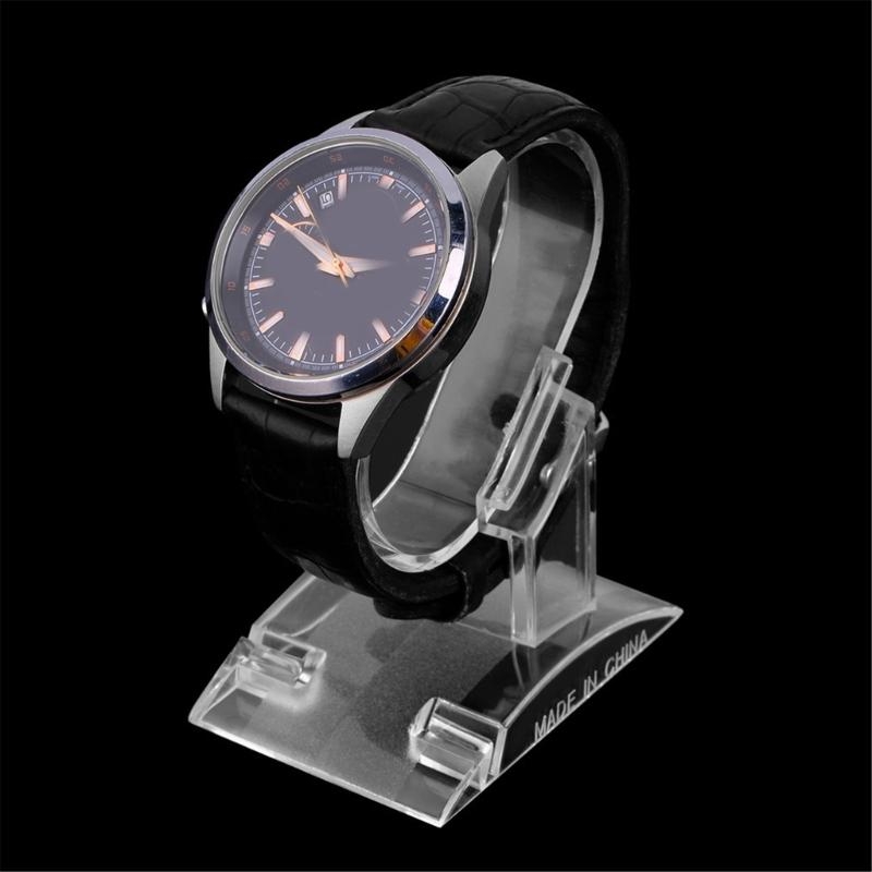 Jewelry And Watches Inc - Przezroczysty plastikowy stojak na zegarki Uchwyt