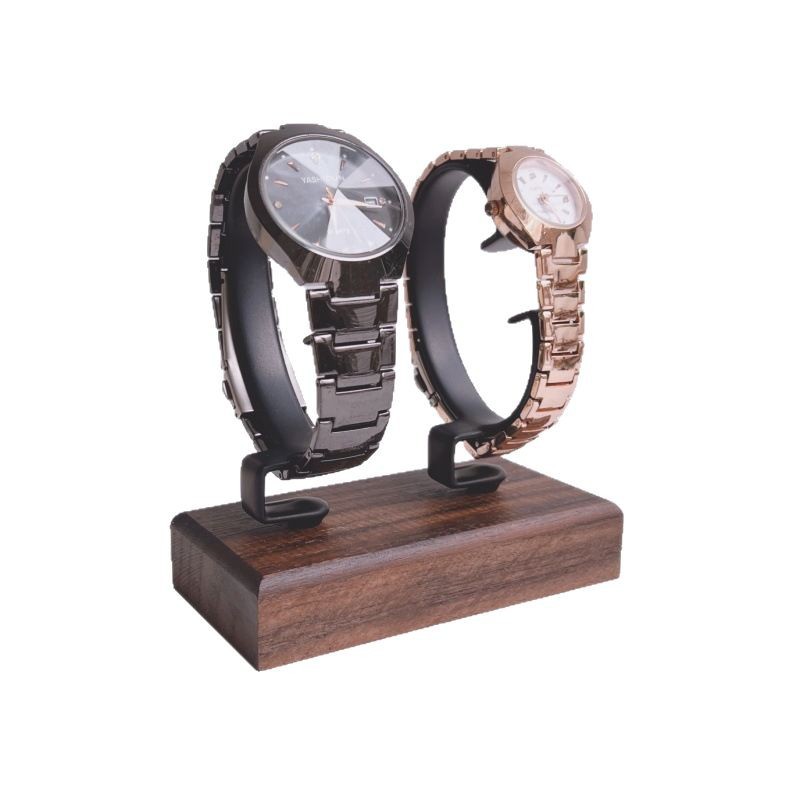 Jewelry And Watches Inc - 1 szt. Drewniany organizer na biżuterię