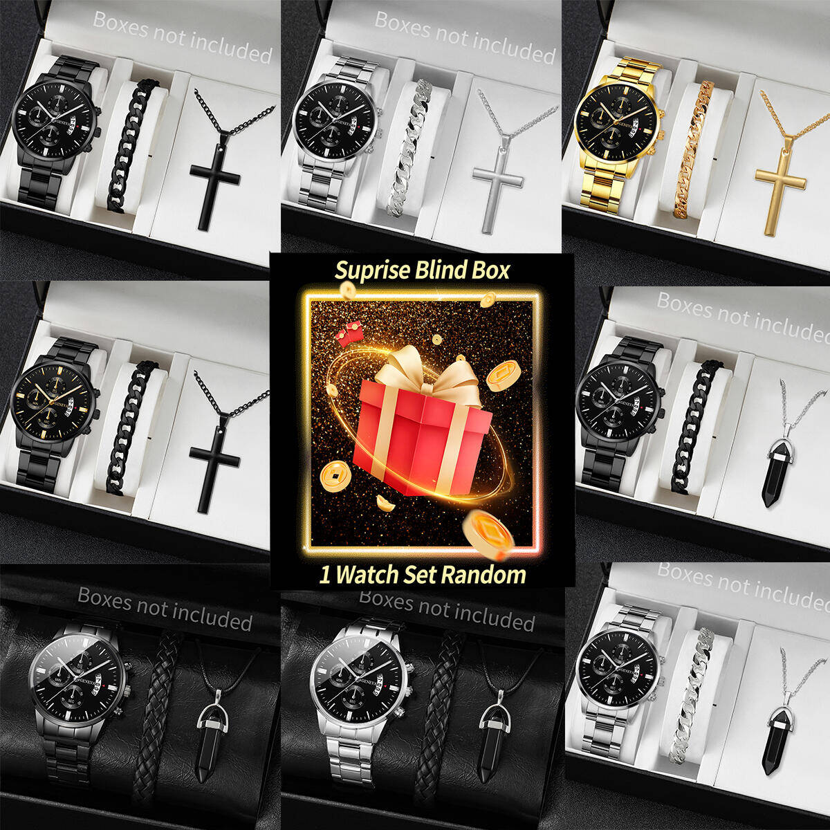 Jewelry Like Watches - Zegarek niespodzianka w pudełku - 3