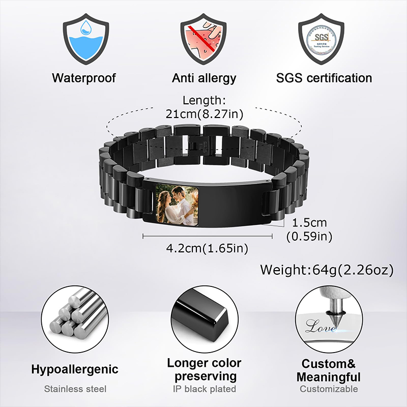 Bransoletka na zegarek ze stal – Jewelry Watches For Men recenzja i cena
