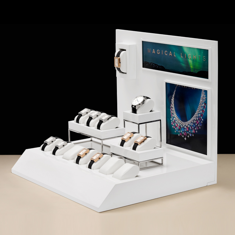 Oirlv Biały Skórzany Stojak na – Jewelry And Watches Store recenzja i cena