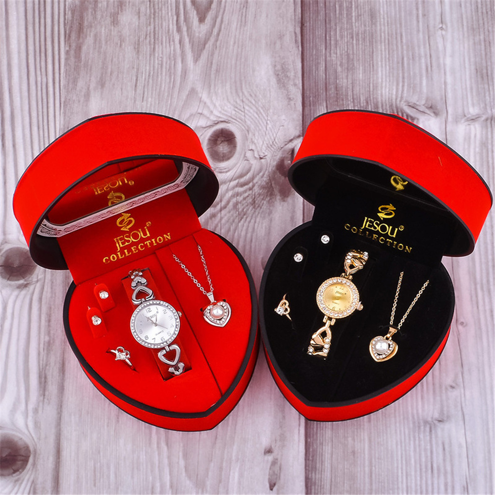2026 Nowy Zestaw Damskich Biżu – Jewelry Box Watches Bracelets recenzja i cena