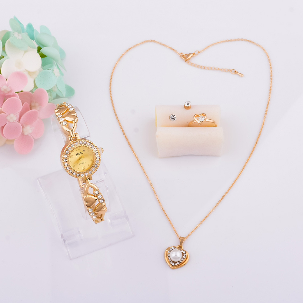 2026 Nowy Zestaw Damskich Biżu – Jewelry Box Watches Bracelets recenzja i cena