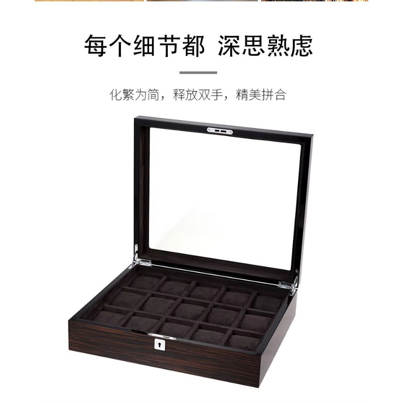 Hxl drewniana szkatułka na zeg – Jewelry Box With Watches recenzja i cena
