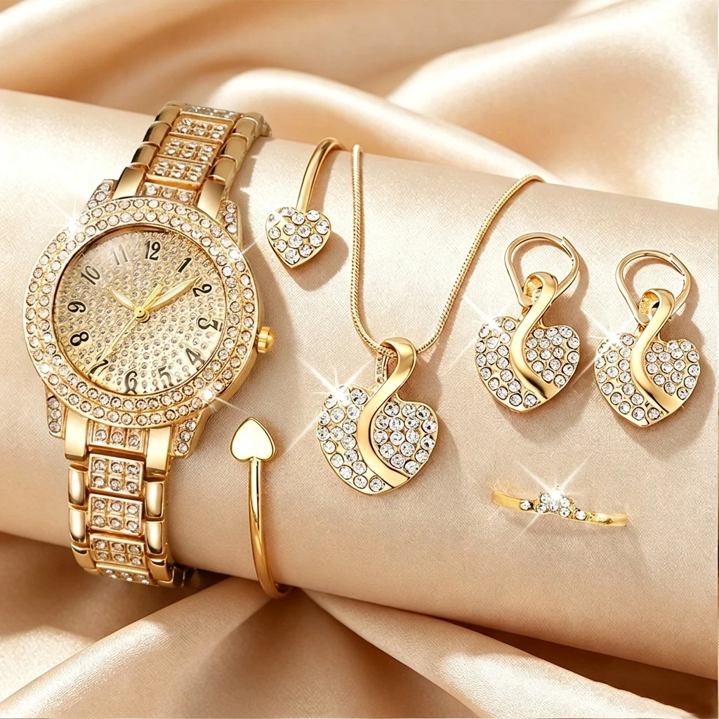 6 SZTUK Modny Zestaw Biżuterii – Jewelry Like Watches recenzja i cena