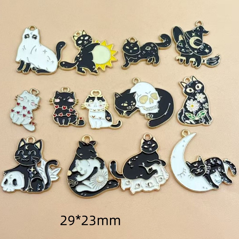10 szt. Oryginalne emaliowane  – Charm Bracelet Beads recenzja i cena